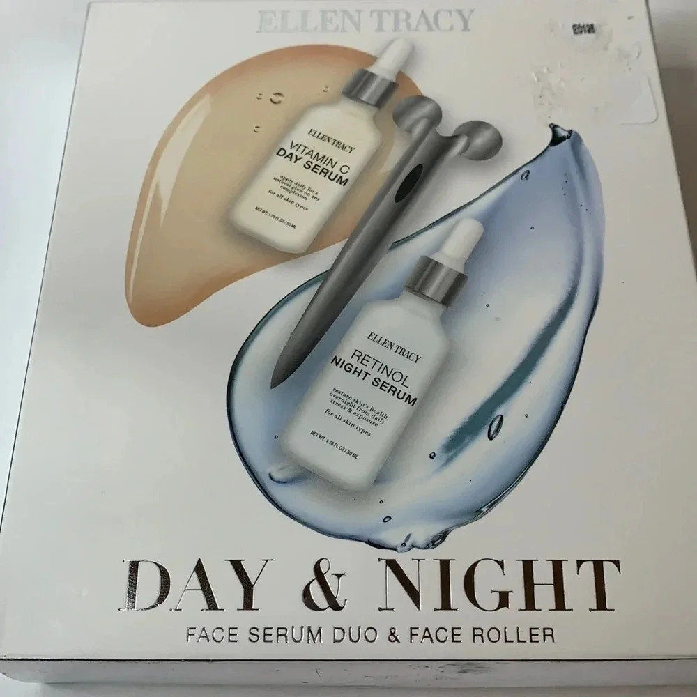 Ellen Tracy Retinol Vitamin C Skincare Set NWT